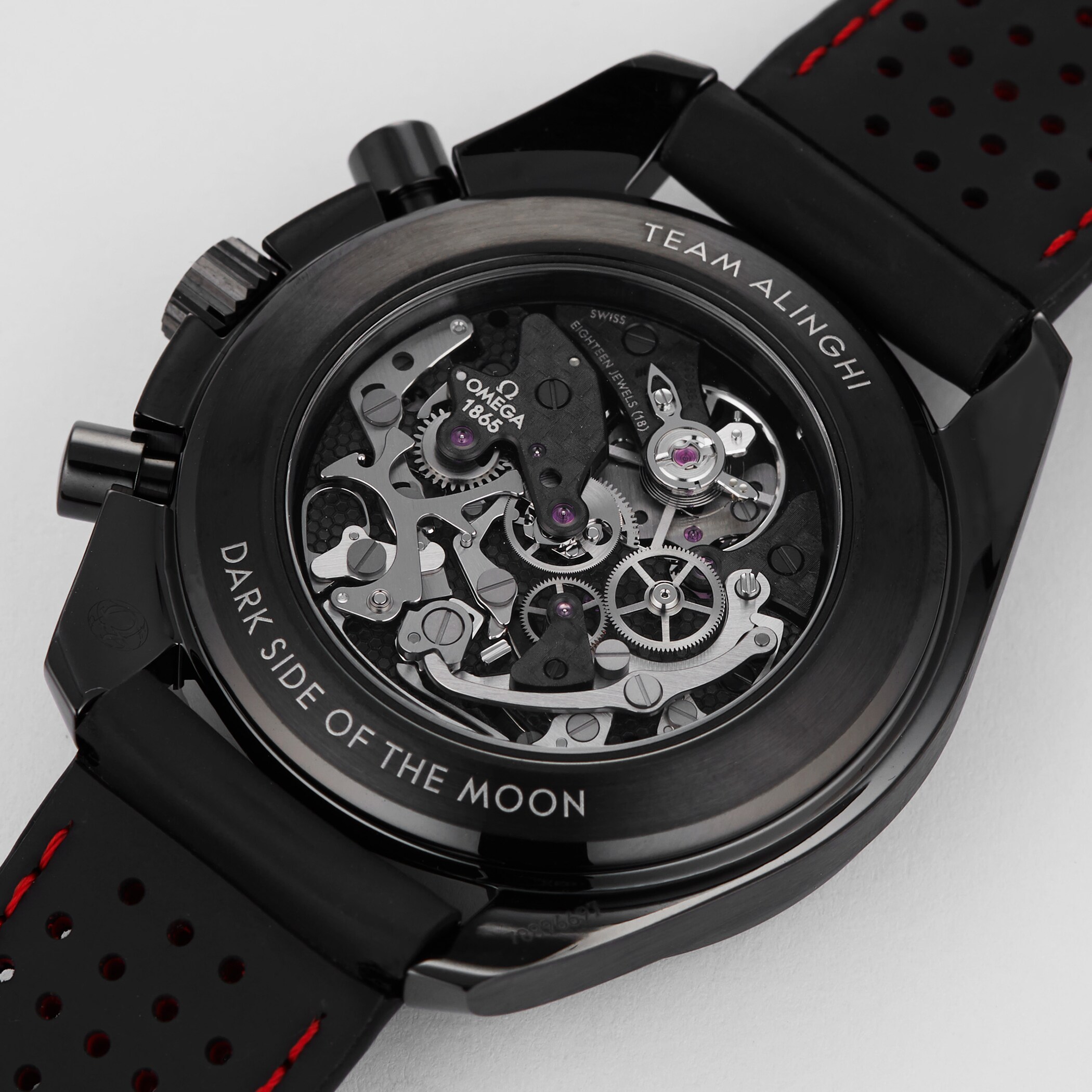 Omega Speedmaster Dark Side of the Moon ALINGHI