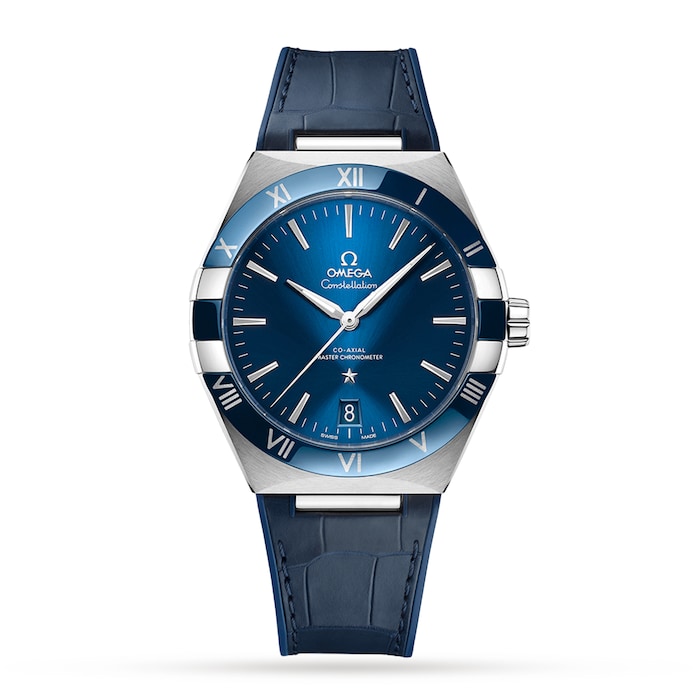 Omega Constellation Co-Axial Master Chronometer 41mm Mens Watch Blue