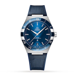 Omega Constellation Co-Axial Master Chronometer 41mm Mens Watch Blue