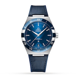 17331746 - Constellation Co-Axial Master Chronometer 41mm Mens Watch Blue