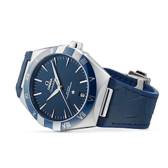 Omega Constellation Co-Axial Master Chronometer 41mm Mens Watch Blue Omega Constellation Co-Axial Master Chronometer 41mm Mens Watch Blue