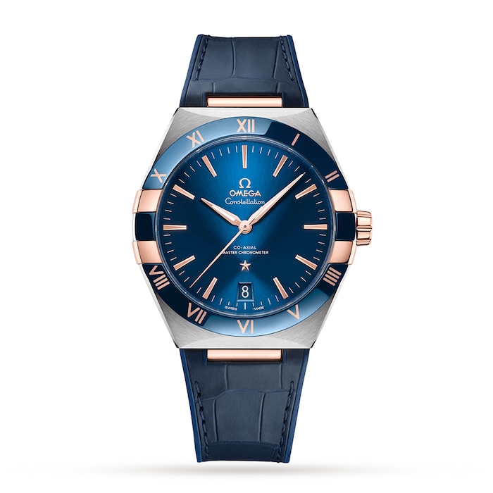 Omega Constellation Co-Axial Master Chronometer 41mm Mens Watch Blue