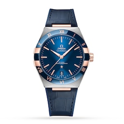 17331751 - Constellation Co-Axial Master Chronometer 41mm Mens Watch Blue