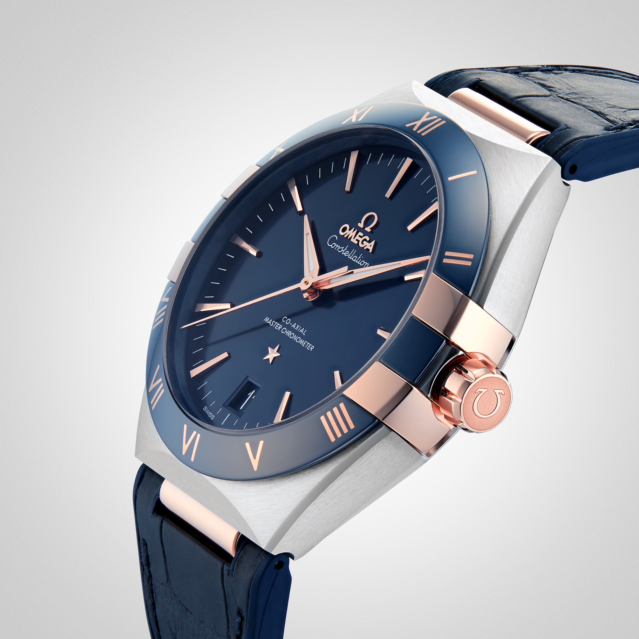Omega Constellation Co-Axial Master Chronometer 41mm Mens Watch Blue Omega Constellation Co-Axial Master Chronometer 41mm Mens Watch Blue