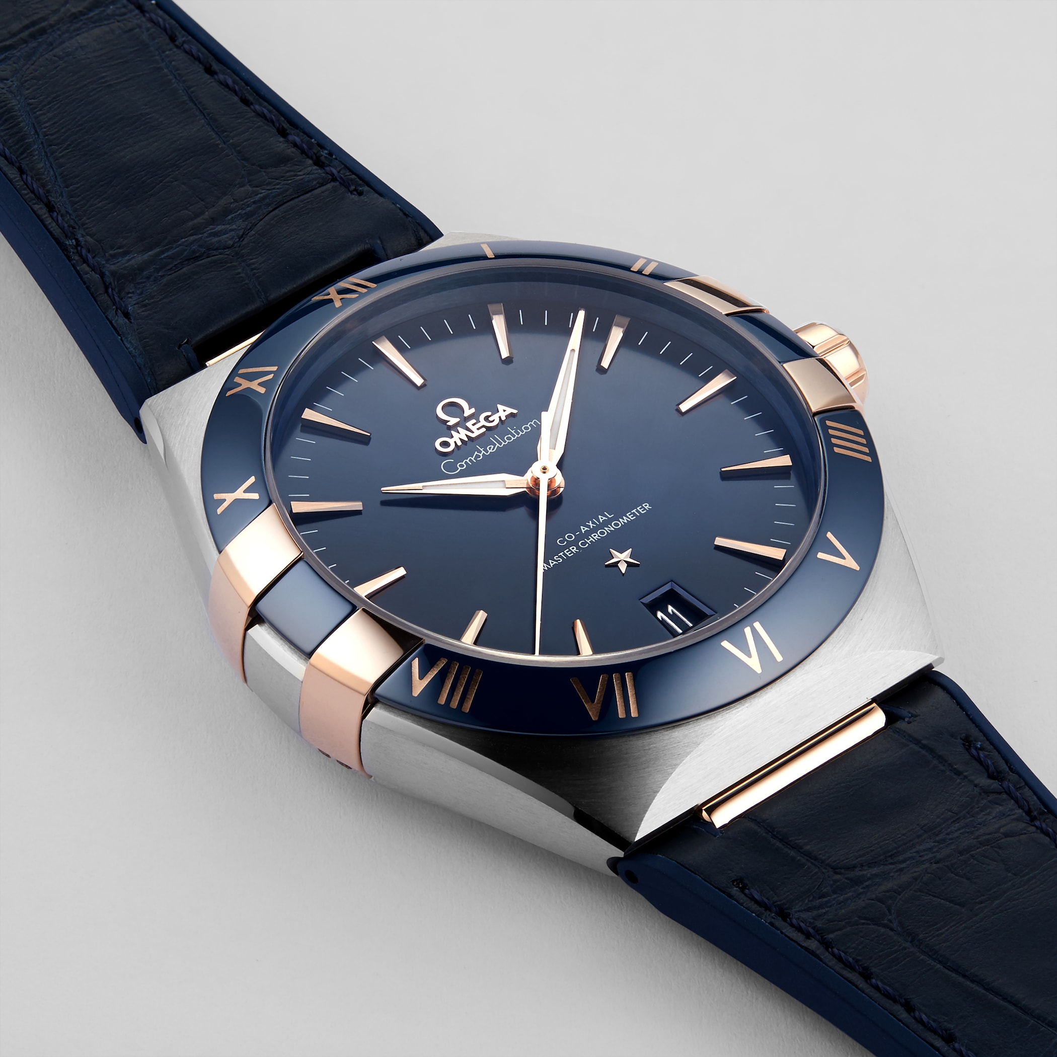 Omega Constellation Co-Axial Master Chronometer 41mm Mens Watch Blue Omega Constellation Co-Axial Master Chronometer 41mm Mens Watch Blue