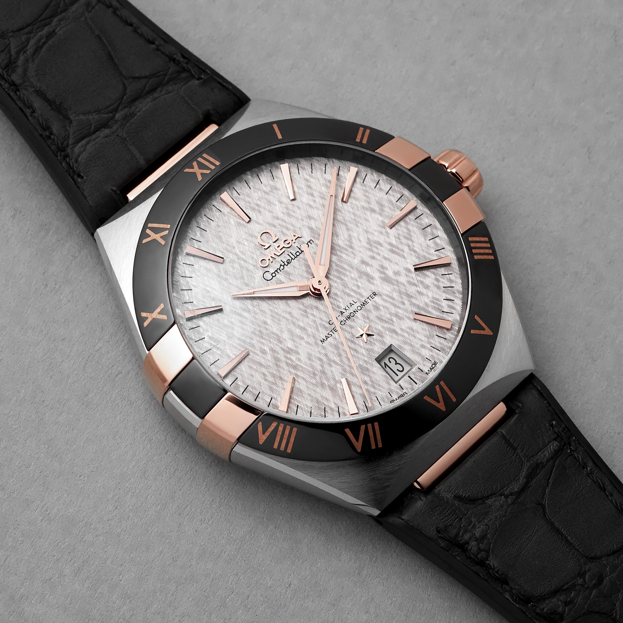 Omega Constellation Co-Axial Master Chronometer 41mm Mens Watch Grey Omega Constellation Co-Axial Master Chronometer 41mm Mens Watch Grey
