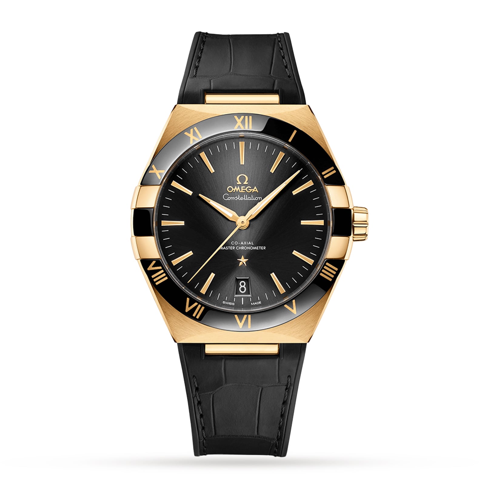 Constellation Co-Axial Master Chronometer 41mm Mens Watch Yellow Gold