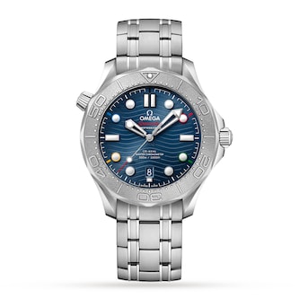 Omega Seamaster "Beijing 2022" Diver 300M Co-Axial Master Chronometer 42mm Mens Watch Omega Seamaster "Beijing 2022" Diver 300M Co-Axial Master Chronometer 42mm Mens Watch