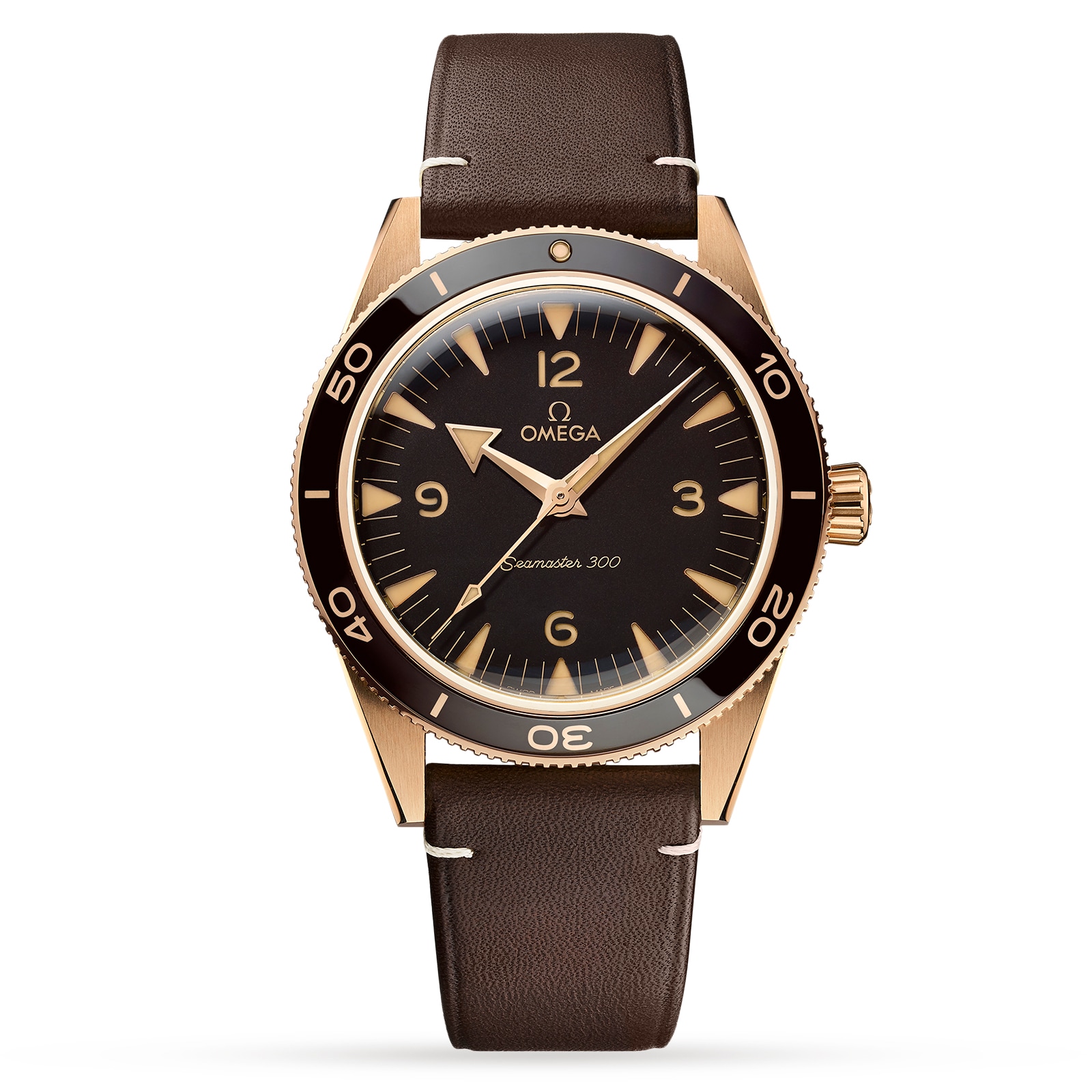 Omega Seamaster 300 Co Axial Master Chronometer 41mm Bronze Gold