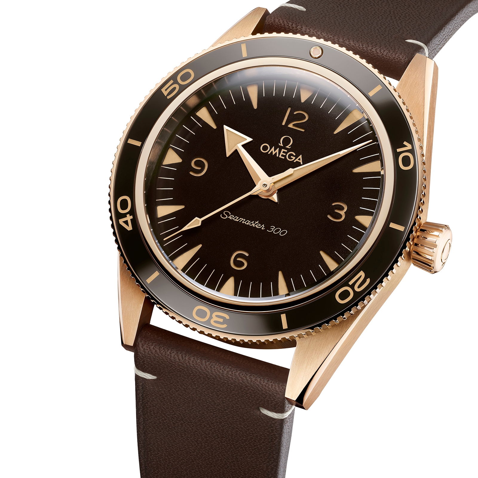 Omega Seamaster 300 Co Axial Master Chronometer 41mm Bronze Gold