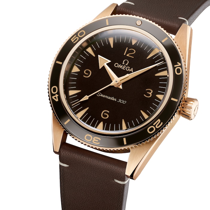 Omega Seamaster 300 Co-Axial Master Chronometer 41mm Bronze Gold