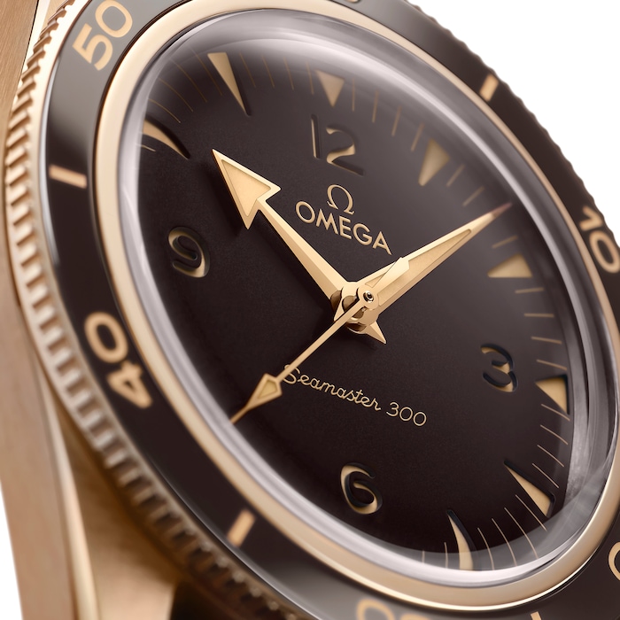 Omega Seamaster 300 Co-Axial Master Chronometer 41mm Bronze Gold