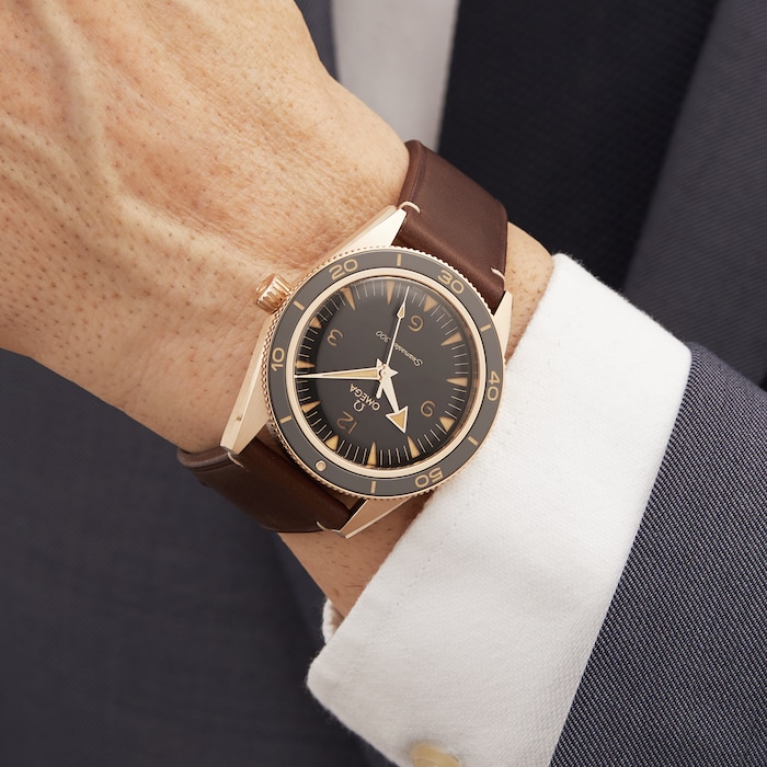 Omega Seamaster 300 Co-Axial Master Chronometer 41mm Bronze Gold