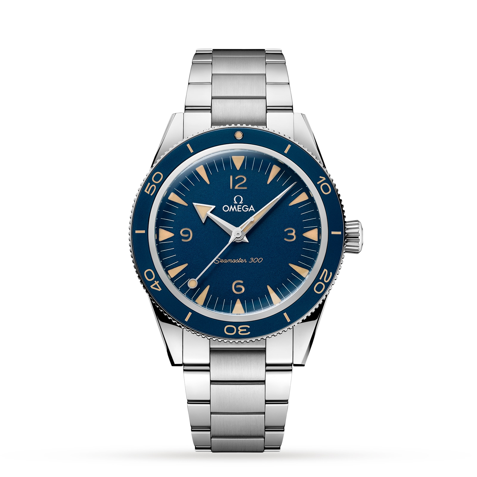 Omega Seamaster 300 Co-Axial Master Chronometer 41mm O23430412103001  Watches Of Switzerland UK