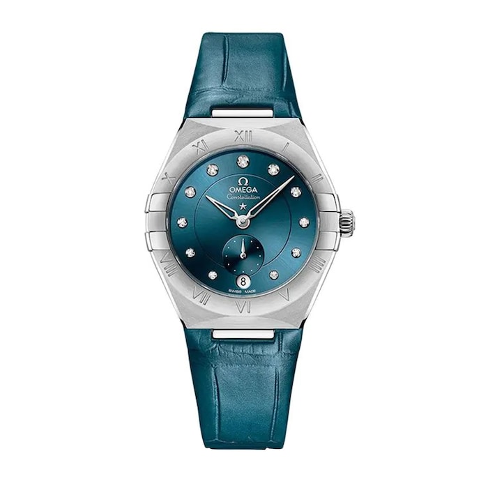 Omega Constellation 34mm Ladies Watch Blue