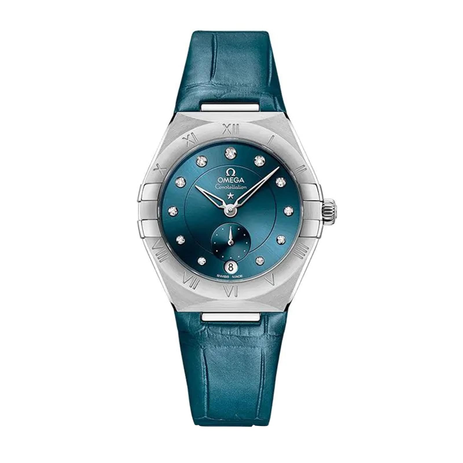 Omega Constellation 34mm Ladies Watch Blue Omega Constellation 34mm Ladies Watch Blue