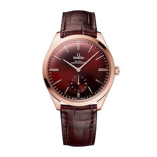 Omega De Ville Tresor 40mm Mens Watch Red