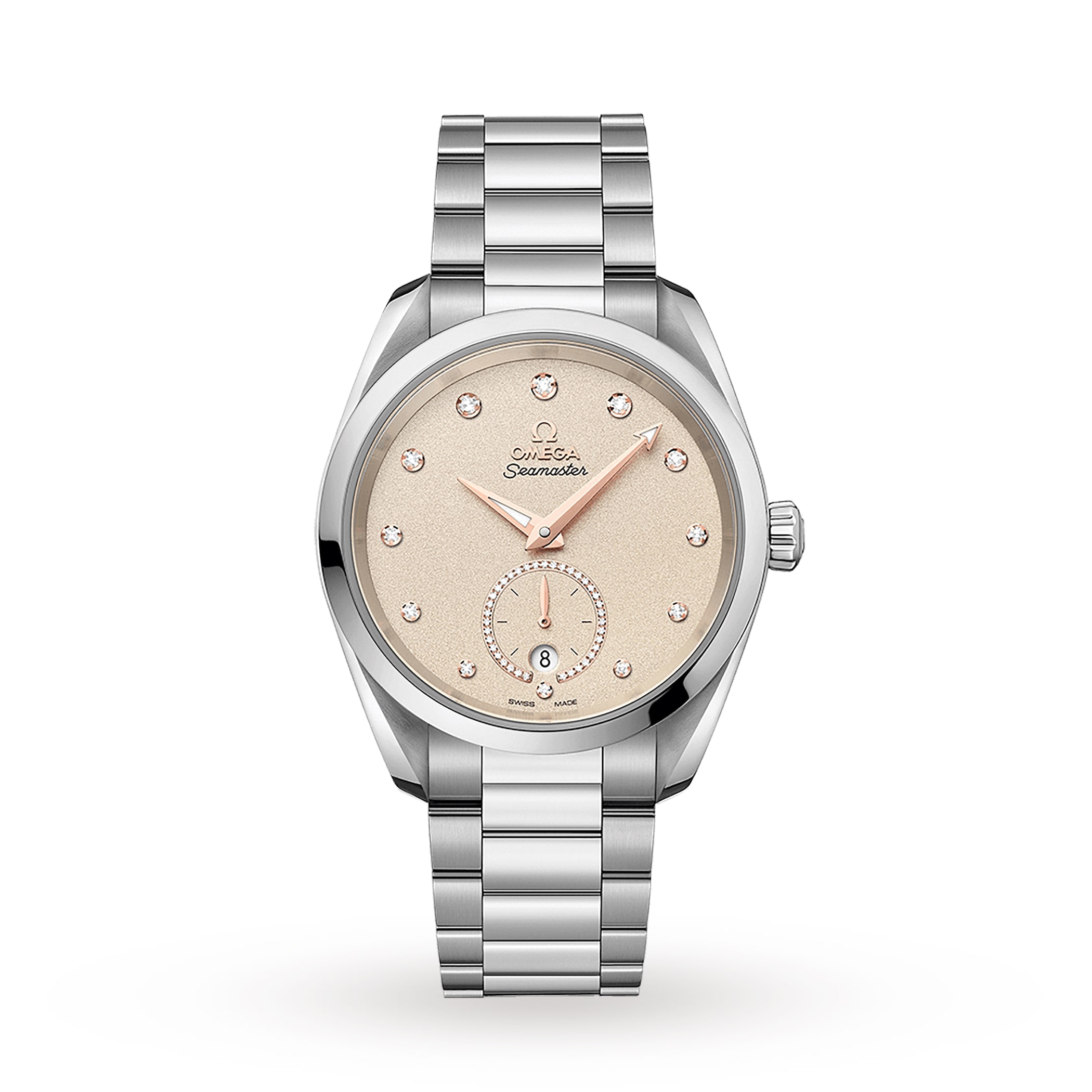 Omega Seamaster Aqua Terra Seamaster Steel Chronometer 38mm Ladies Watch Omega Seamaster Aqua Terra Seamaster Steel Chronometer 38mm Ladies Watch