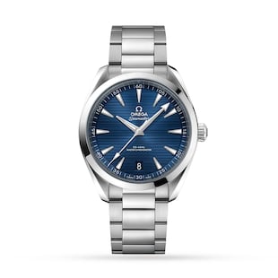 Omega Seamaster Aqua Terra Co-Axial Blue 41mm Mens Watch