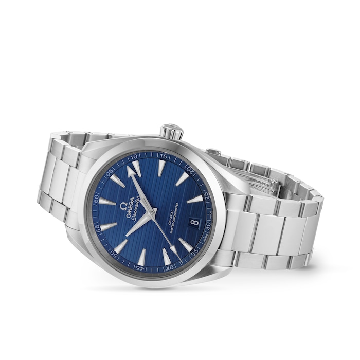 Omega Seamaster Aqua Terra Co-Axial Blue 41mm Mens Watch