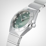 Omega Constellation Co-Axial 28mm Ladies Watch Green