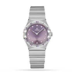 17331885 - Constellation Co-Axial 28mm Ladies Watch Purple