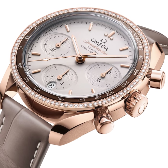 Omega Speedmaster 38mm Ladies Watch Beige