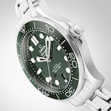 Omega Seamaster Diver 300m Co-Axial Master Chronometer 42mm Mens Watch Green