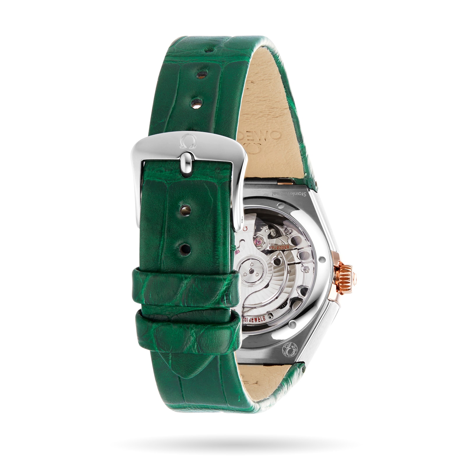 Omega Constellation Co-Axial Master Chronometer 29mm Ladies Watch Green Omega Constellation Co-Axial Master Chronometer 29mm Ladies Watch Green