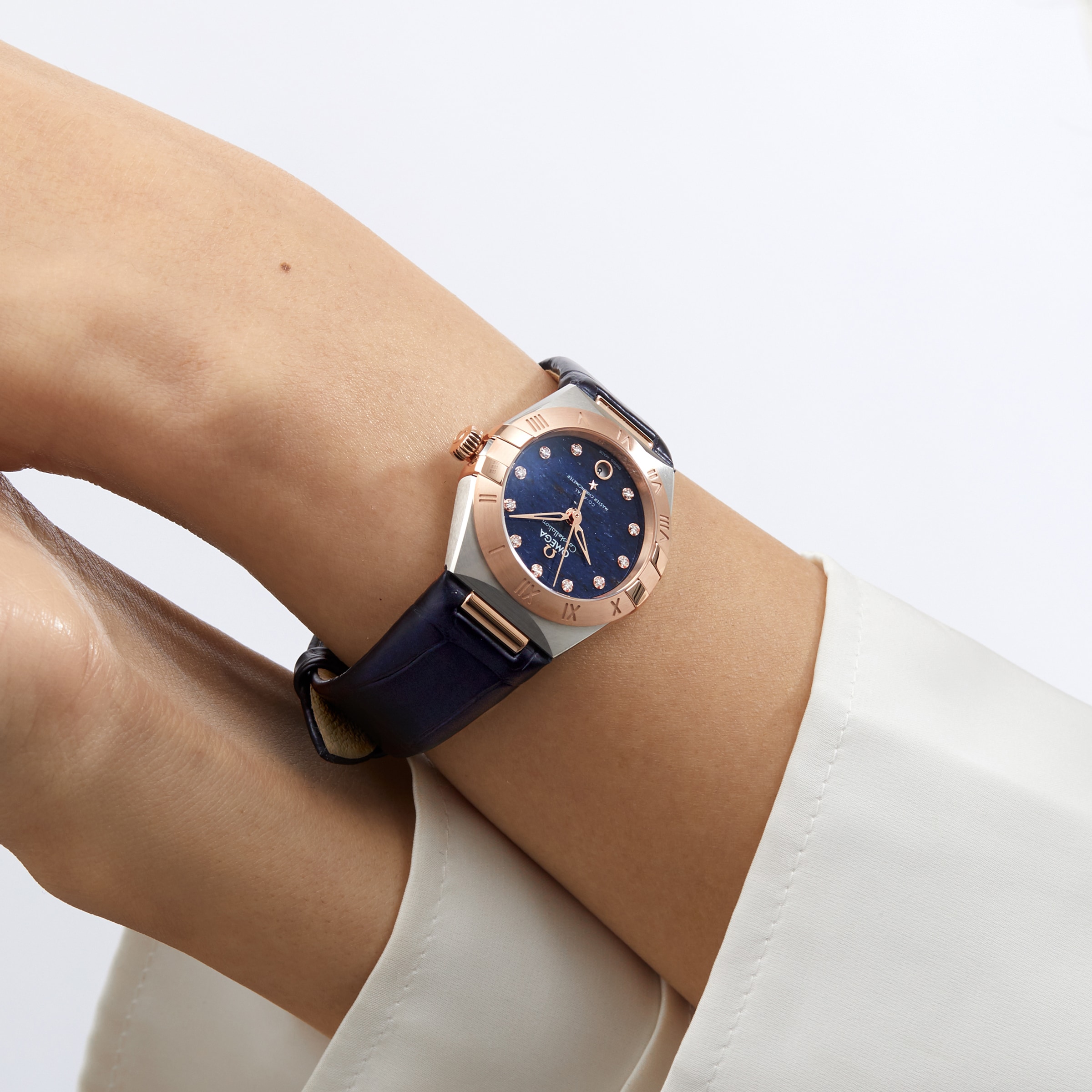 Omega constellation outlet blue