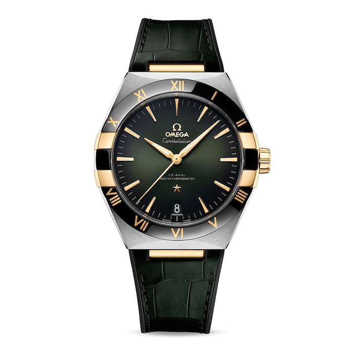 Omega Constellation Co-Axial Master Chronometer 41mm Mens Watch Green