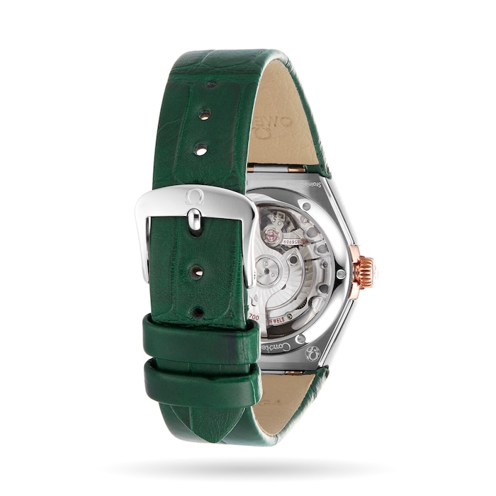 Omega Constellation Co-Axial Master Chronometer 29mm Ladies Watch Green