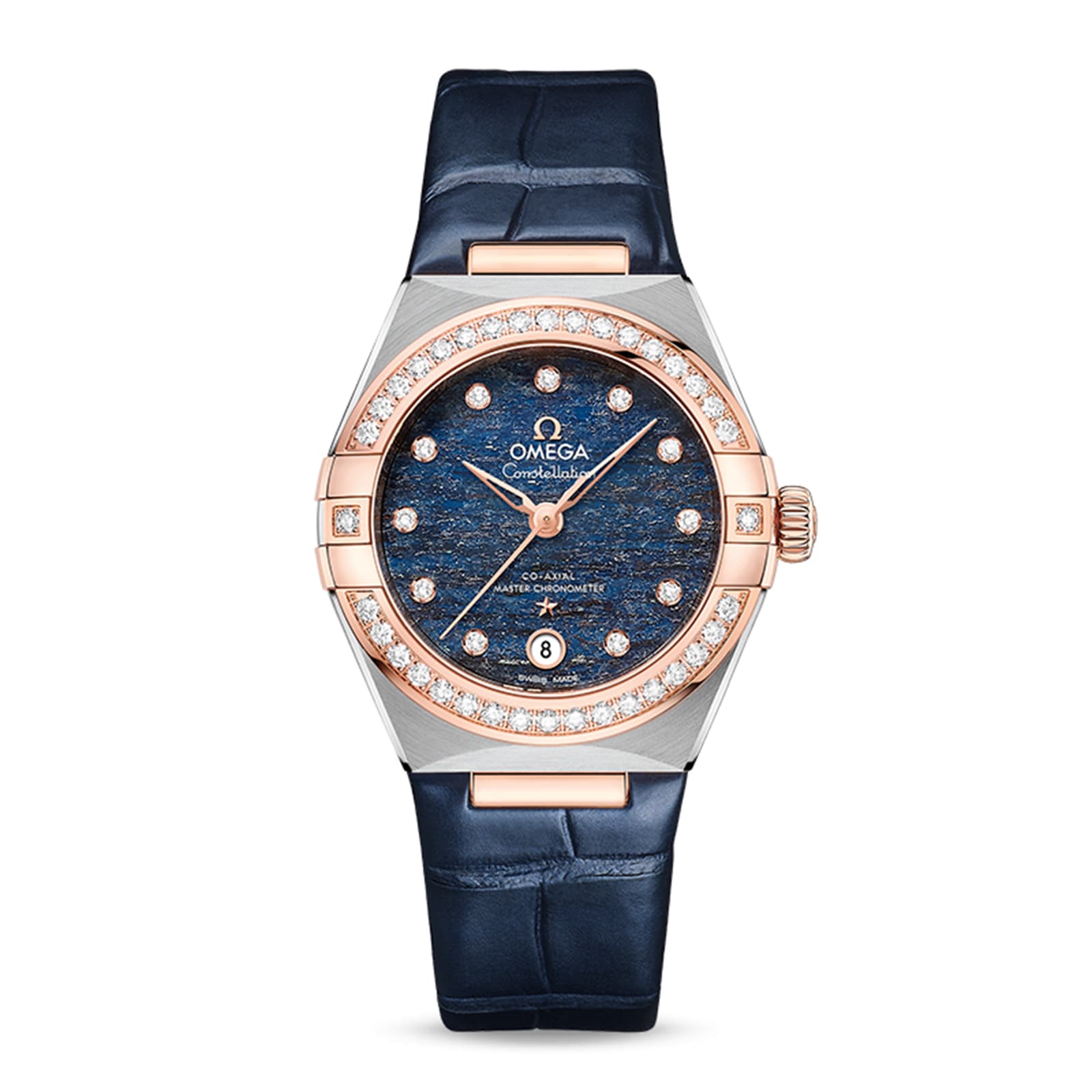 Omega Constellation Co-Axial Master Chronometer 29mm Ladies Watch Blue