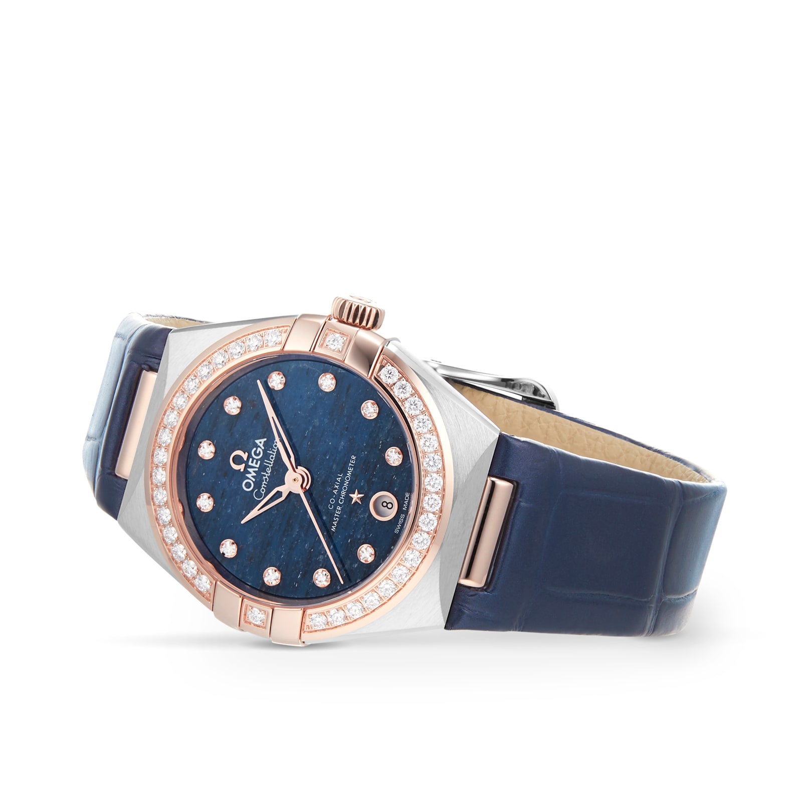 Omega Constellation Co-Axial Master Chronometer 29mm Ladies Watch Blue