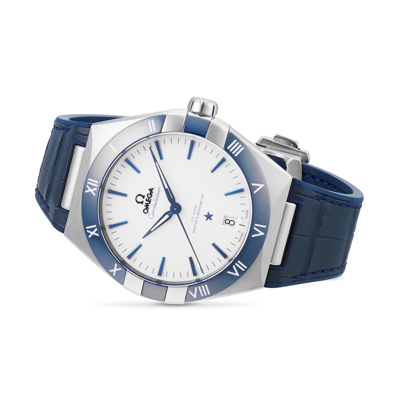 Omega Constellation Co-Axial Master Chronometer 41mm Mens Watch White