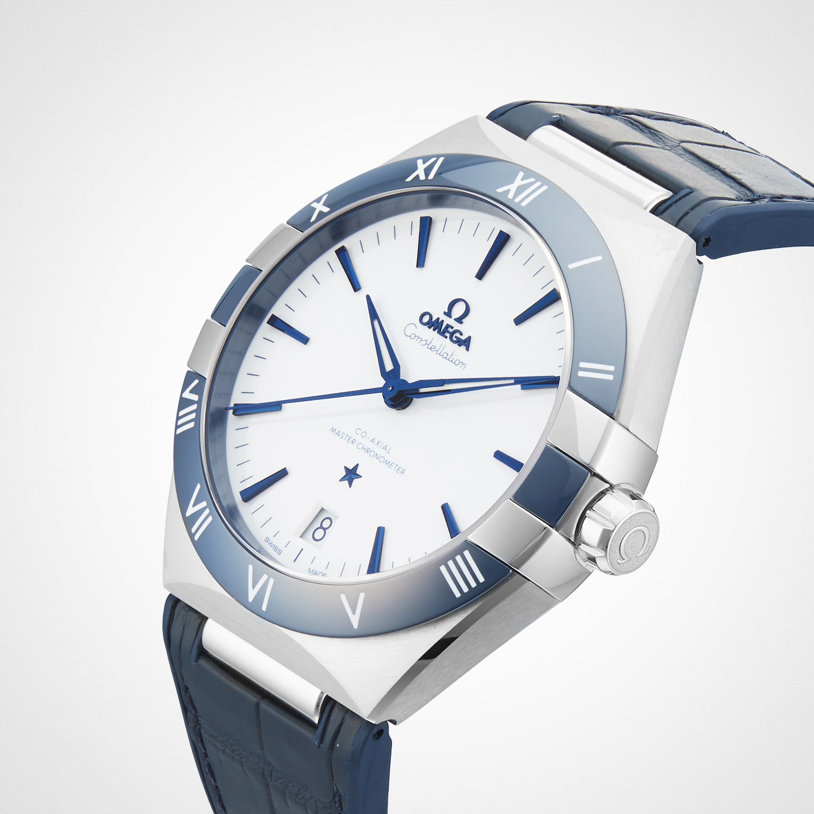 Omega Constellation Co-Axial Master Chronometer 41mm Mens Watch White