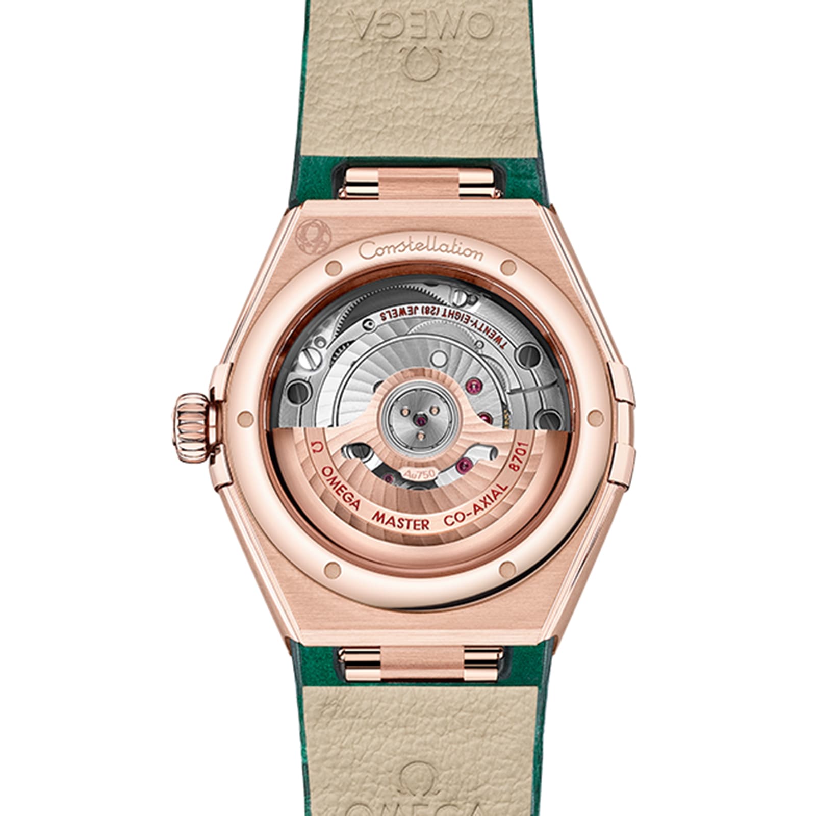 Omega Constellation Co-Axial Master Chronometer 29mm Ladies Watch Green Omega Constellation Co-Axial Master Chronometer 29mm Ladies Watch Green