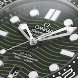 Omega Seamaster Diver 300m Co-Axial Master Chronometer 42mm Mens Watch Green
