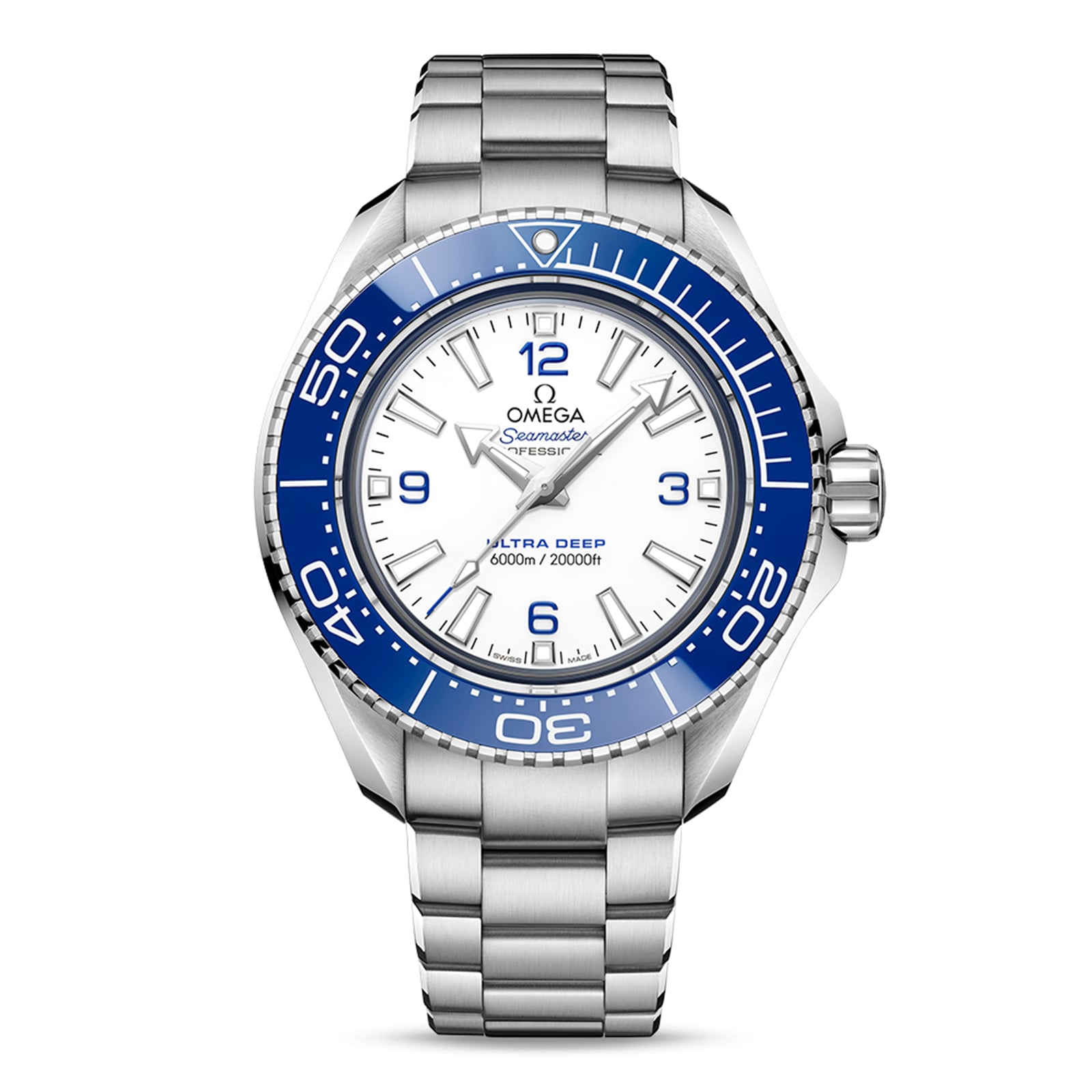 Omega Seamaster Planet Ocean Ultra Deep 6000m Co-Axial Master Chronometer 45.5mm Mens Watch White Omega Seamaster Planet Ocean Ultra Deep 6000m Co-Axial Master Chronometer 45.5mm Mens Watch White