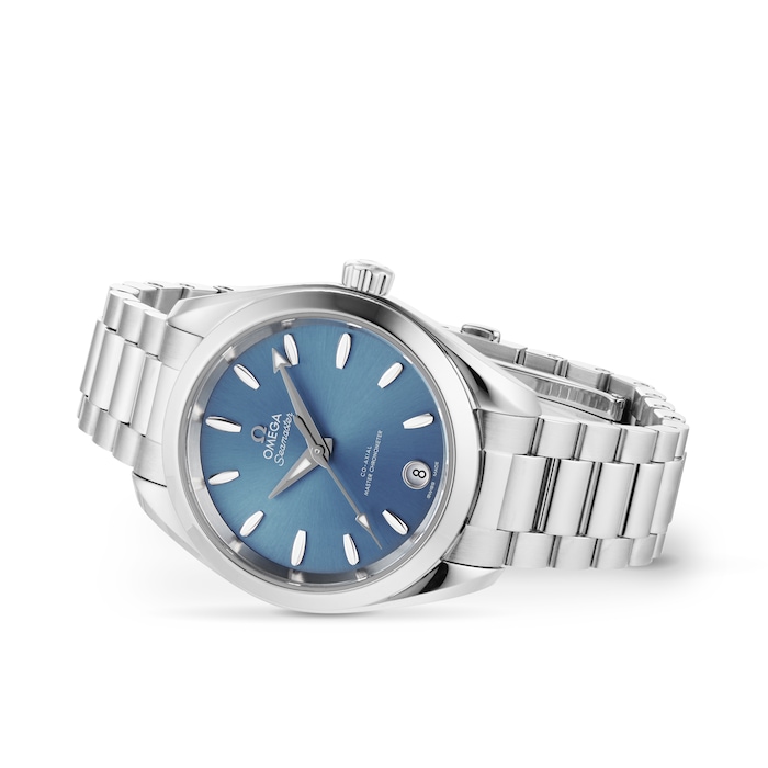 Omega Seamaster Aqua Terra 150m Co-Axial Master Chronometer 34mm Ladies Watch Blue