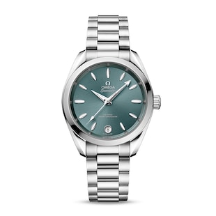 Omega Seamaster Aqua Terra 150m Co-Axial Master Chronometer 34mm Ladies Watch Green