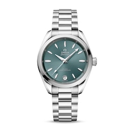 17331945 - Seamaster Aqua Terra 150m Co-Axial Master Chronometer 34mm Ladies Watch Green