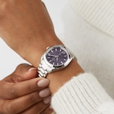 Omega Seamaster Aqua Terra 150m Co-Axial Master Chronometer 34mm Ladies Watch Purple
