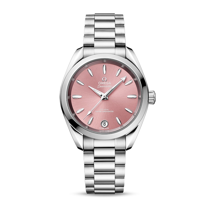 Omega Seamaster Aqua Terra 150m Co-Axial Master Chronometer 34mm Ladies Watch Pink