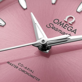 Omega Seamaster Aqua Terra 150m Co-Axial Master Chronometer 34mm Ladies Watch Pink Omega Seamaster Aqua Terra 150m Co-Axial Master Chronometer 34mm Ladies Watch Pink