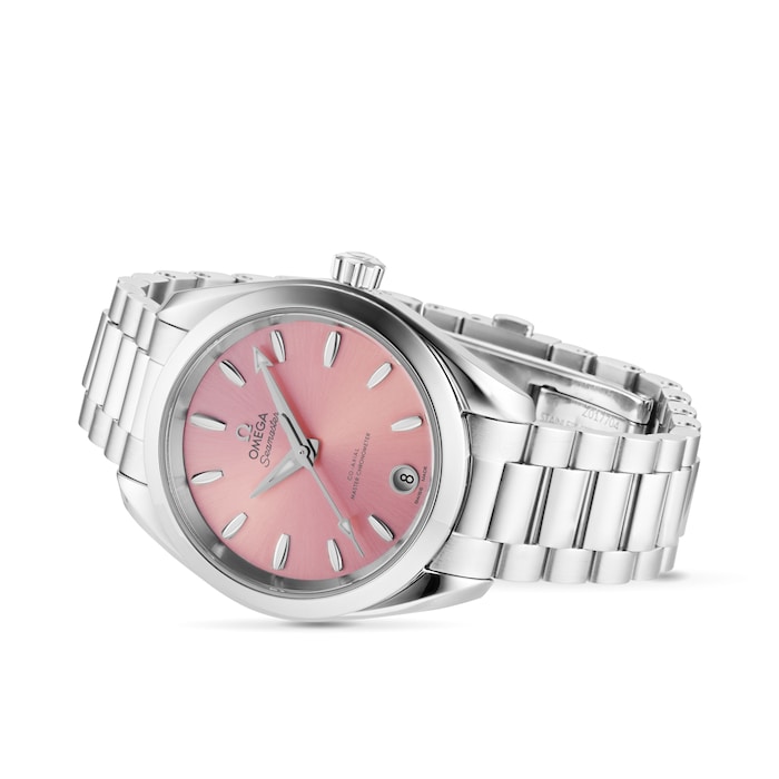 Omega Seamaster Aqua Terra 150m Co-Axial Master Chronometer 34mm Ladies Watch Pink