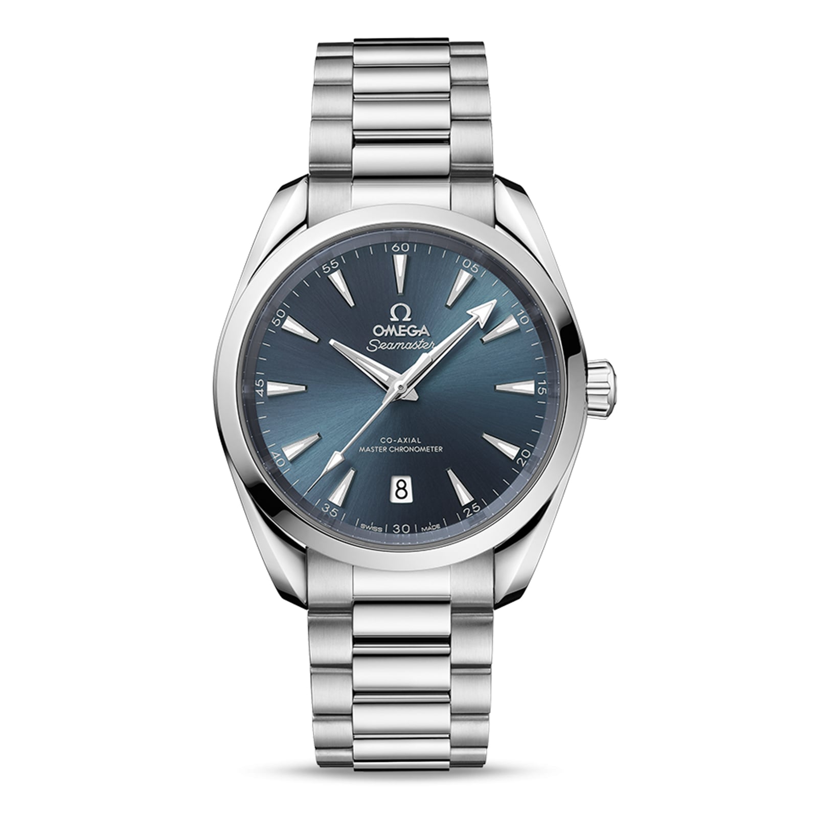 Omega Seamaster Aqua Terra 150m Co-Axial Master Chronometer 38mm Unisex Watch Blue Omega Seamaster Aqua Terra 150m Co-Axial Master Chronometer 38mm Unisex Watch Blue