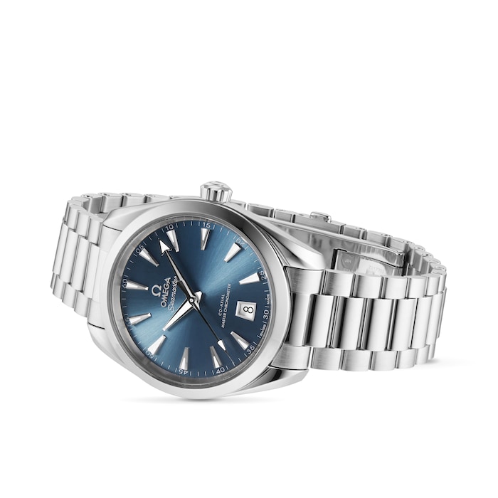 Omega Seamaster Aqua Terra 150m Co-Axial Master Chronometer 38mm Unisex Watch Blue