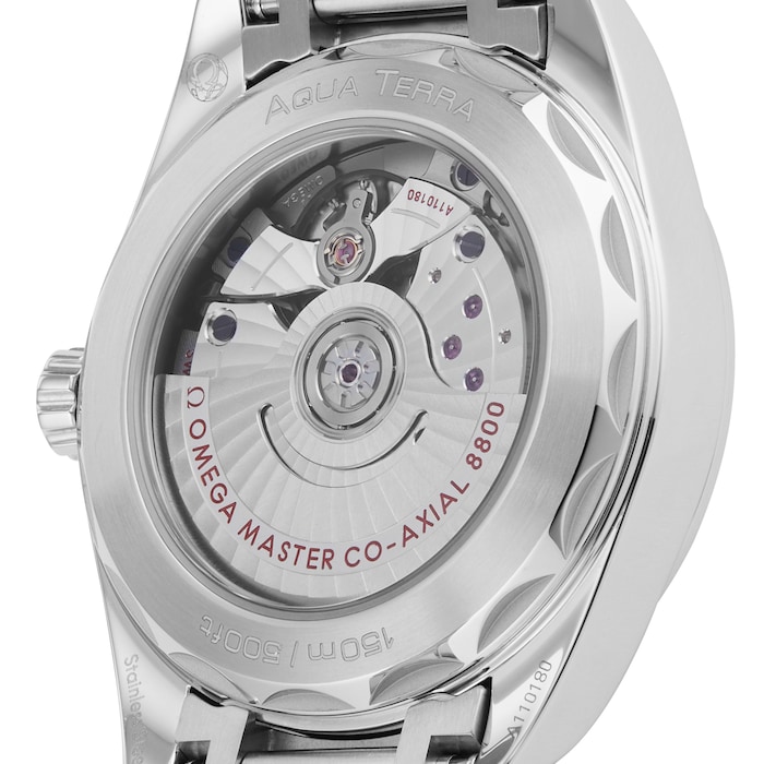 Omega Seamaster Aqua Terra 150m Co-Axial Master Chronometer 38mm Ladies Watch Blue