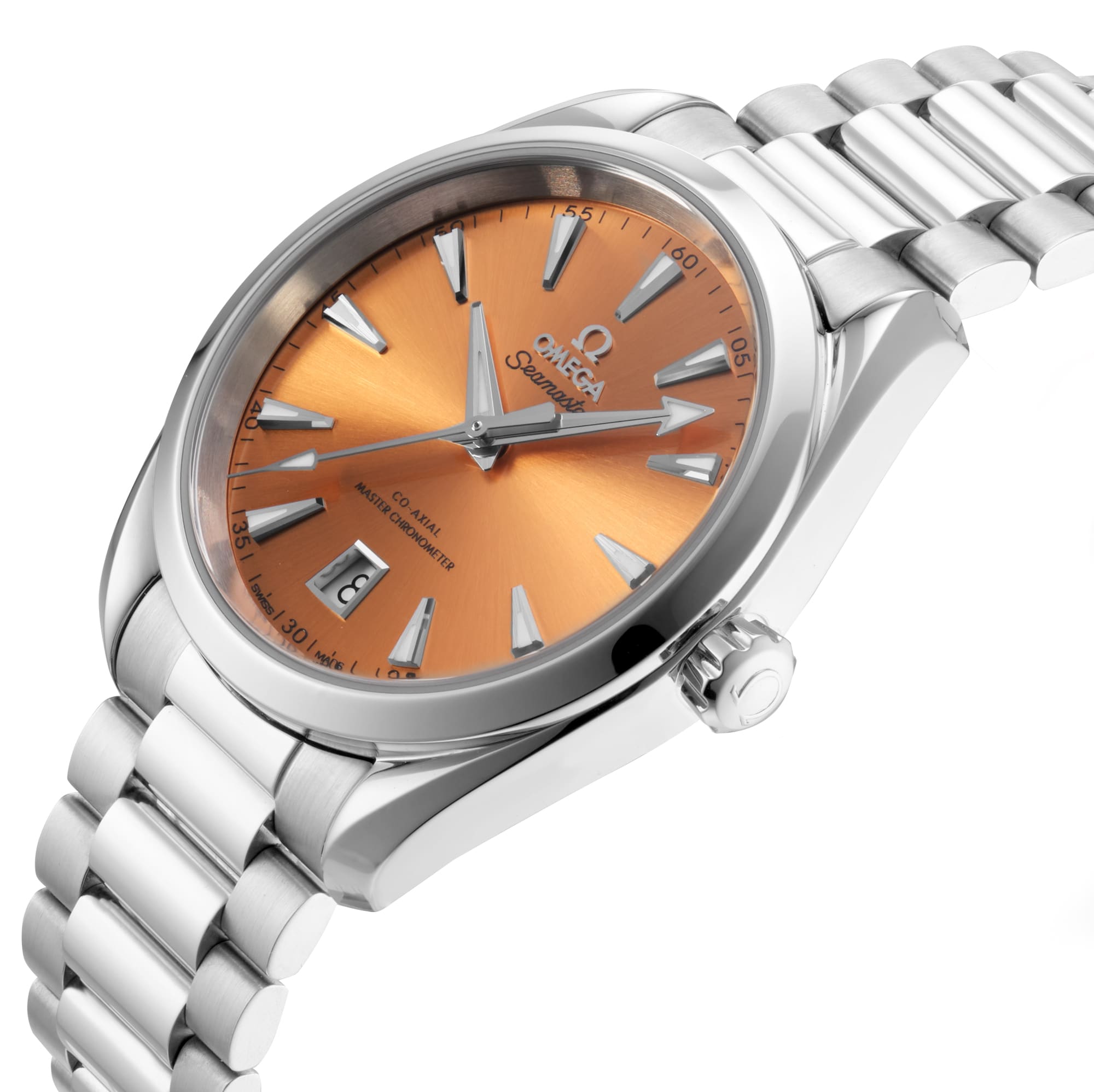 Omega Seamaster Aqua Terra 150m Co-Axial Master Chronometer 38mm Unisex Watch Yellow Omega Seamaster Aqua Terra 150m Co-Axial Master Chronometer 38mm Unisex Watch Yellow